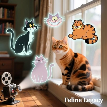 Gatos en el siglo 20